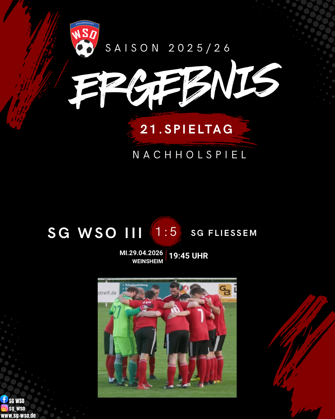 Nachholspiel WSO III Fließem