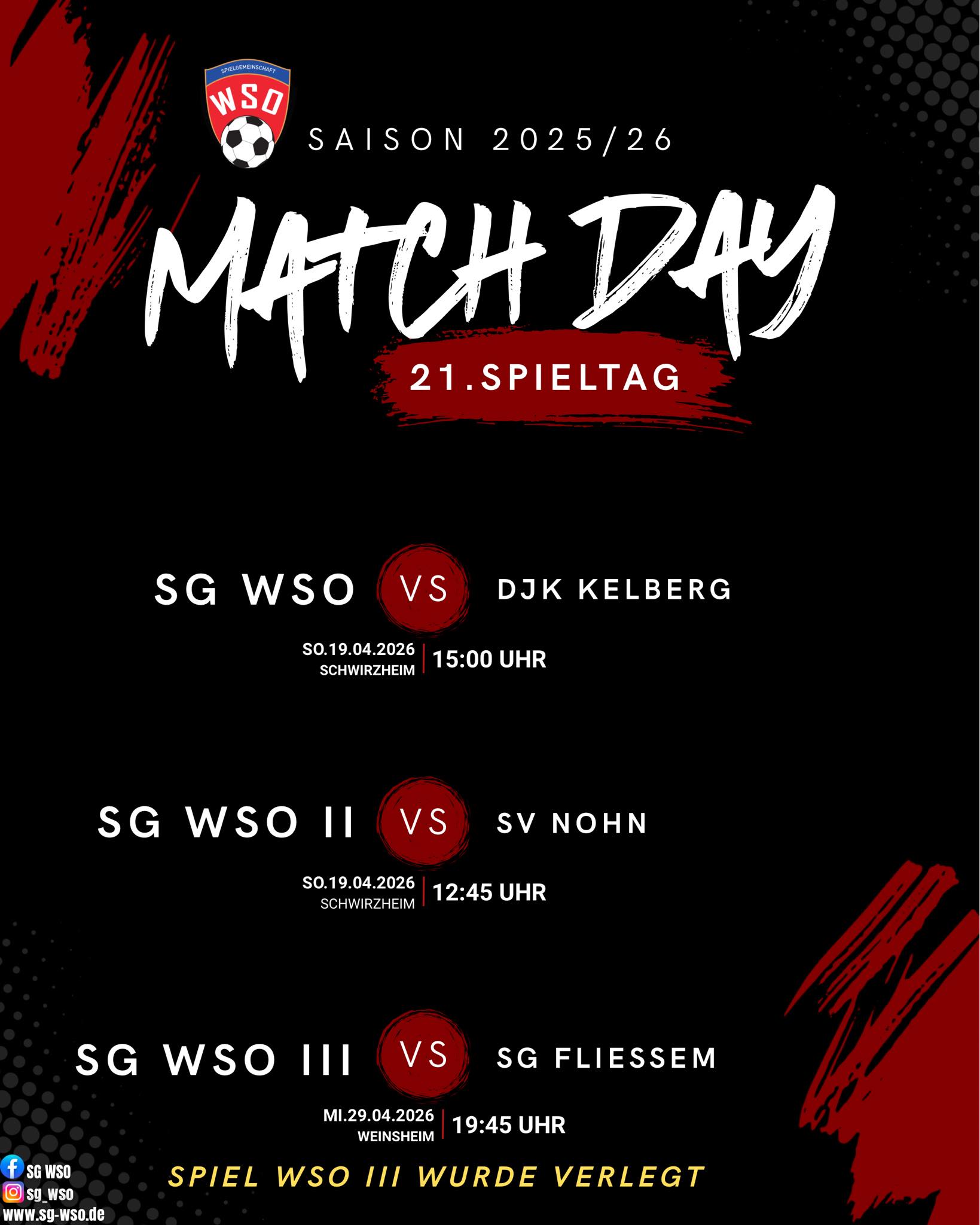 Vorschau 21.Spieltag 25 26